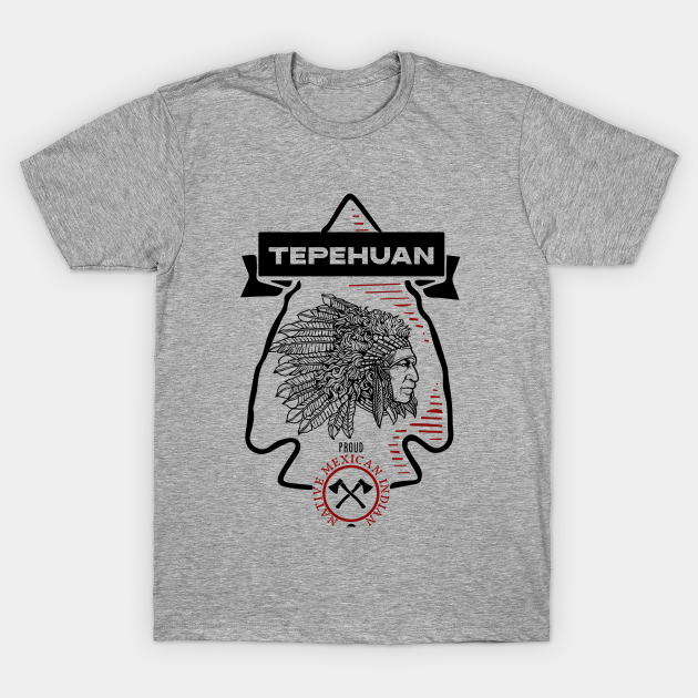 Tepehuan Tribe Native Mexican Indian Proud Retro Arrow
